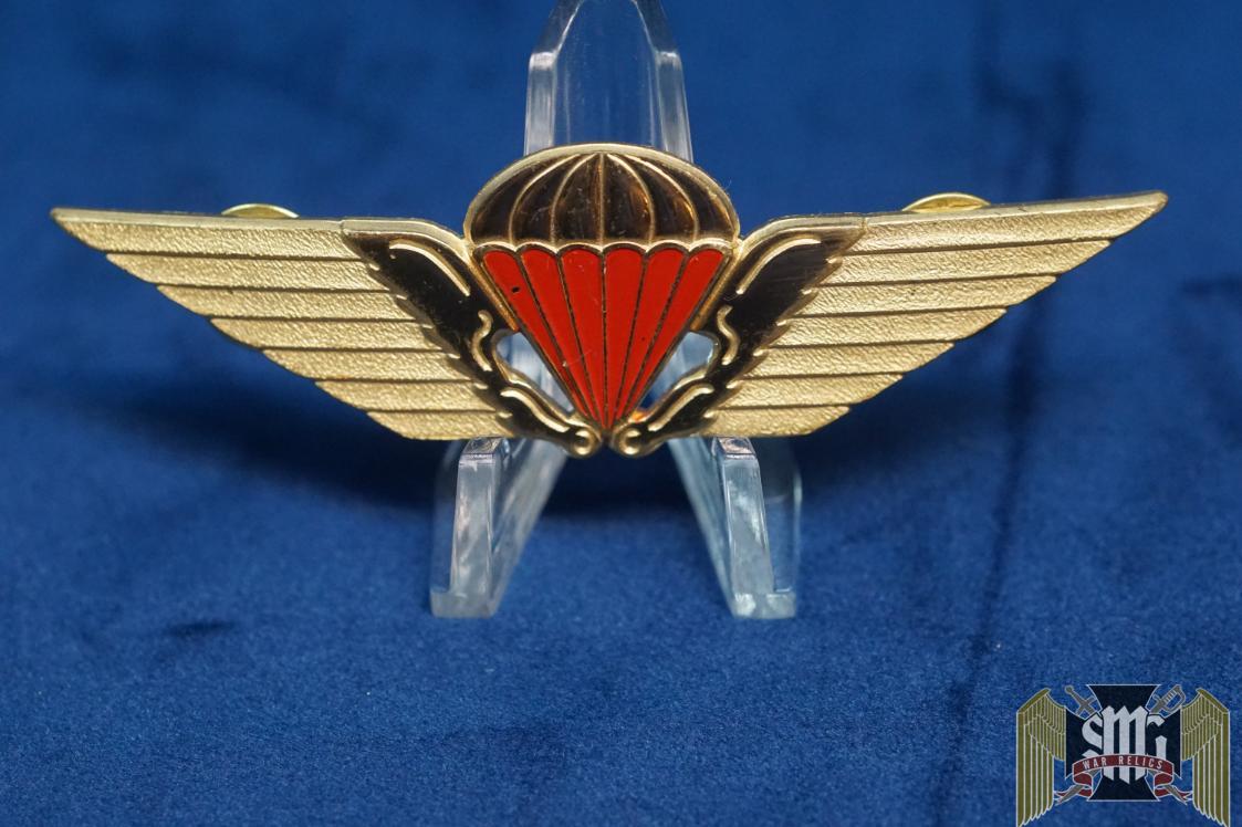 Danish Free Fall Para trooper badge by Assmann