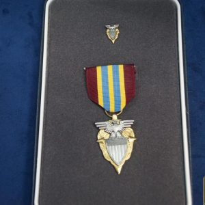 Defense Logistic Civilian Medal Cased With Mini