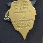 Defense Logistic Civilian Medal Cased With Mini