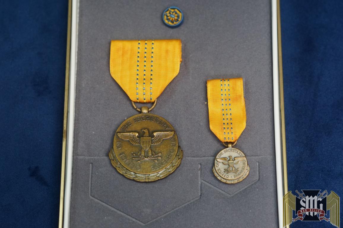 US Secretary of Defense Civilian Merit Medal Cased with Mini
