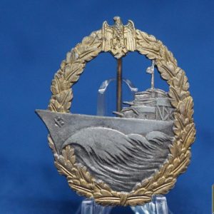 Destroyer badge in zinc by Hobacher
