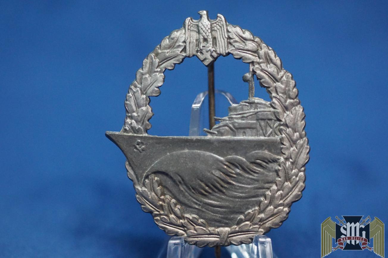 Destroyer badge in zinc by Rudolf Souval