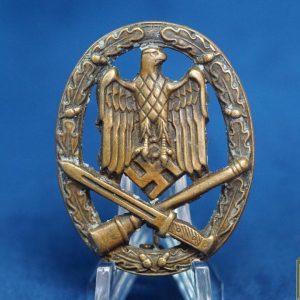 General Assault badge by Hymmen & Co w/repair