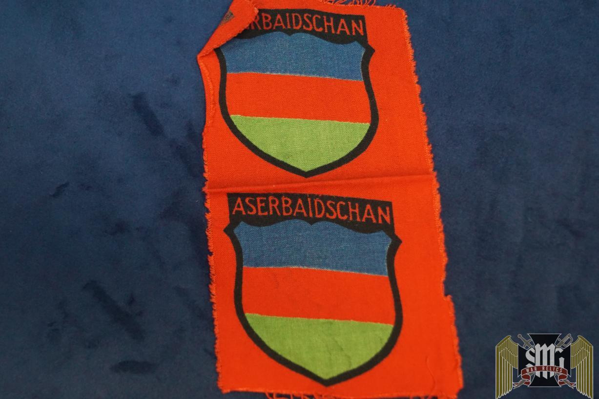 WW2 German Aserbaidschan shield