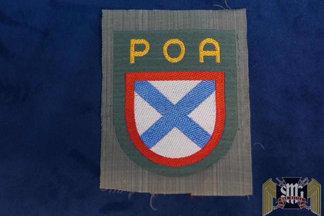 German WWII Russian POA Volunteer Sleeve Shield