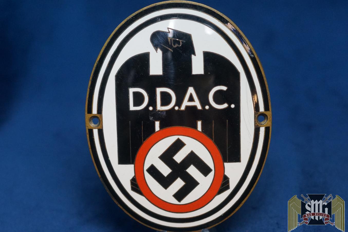 D.D.A.C. Motor Club Plaque