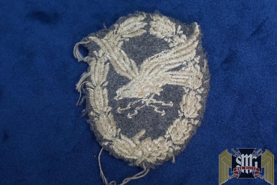 Luftwaffe Radio Operator badge in cloth