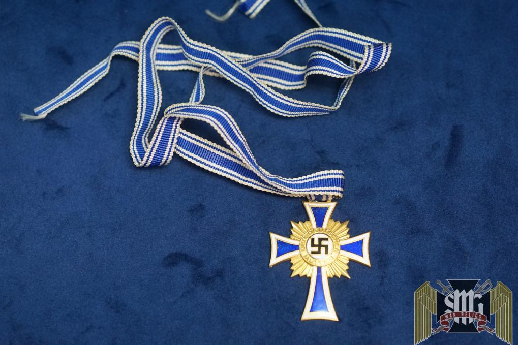 mothers cross in gold