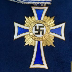 mothers cross in gold