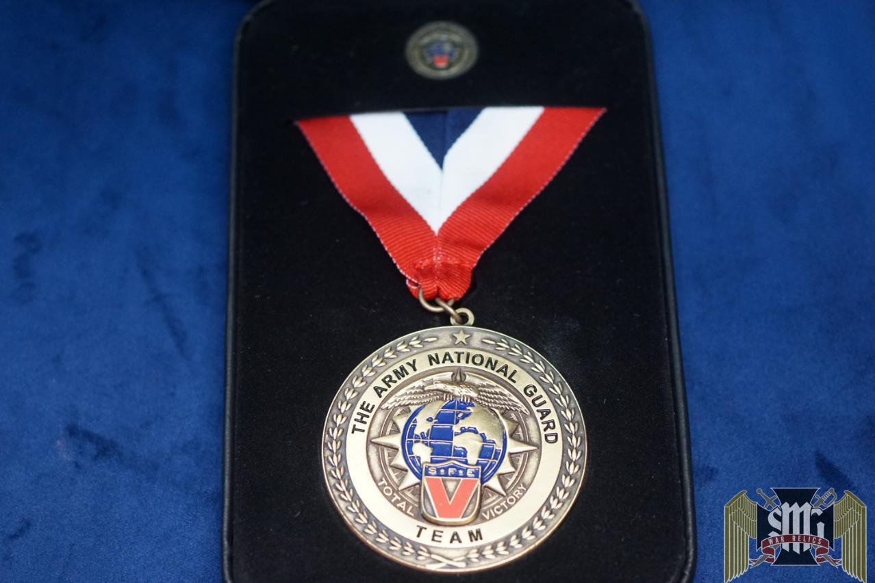 US National Guard Medal Cased
