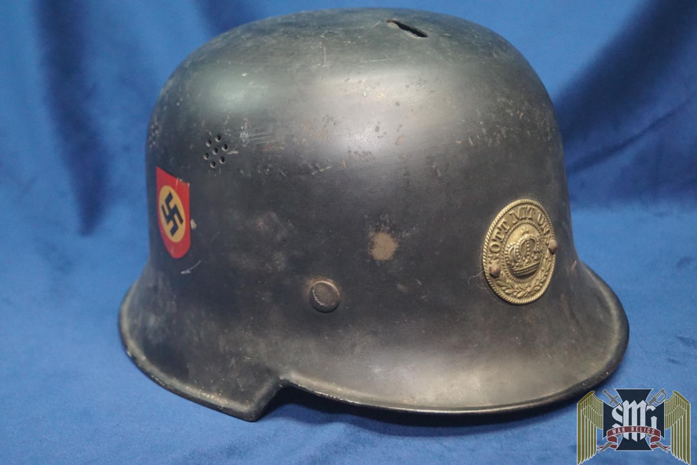 Modified Fire Police Helmet