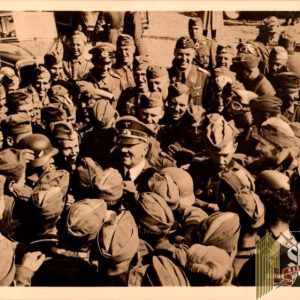 3rd Reich Germany Hitler Poland Invasion Post card