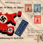 Ein Volk Ein Reich Ein Fuhrer cancelled envelope
