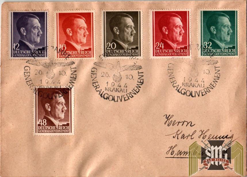 Deutsches Reich cancelled envelope