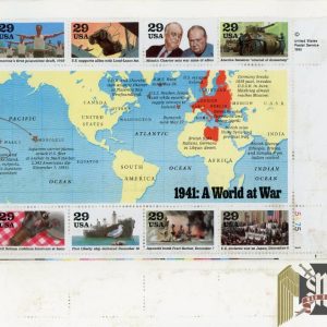 WW2 anniversary stamp set
