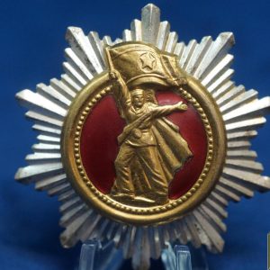 North Korea Victory for the Father Land Badge