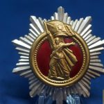 North Korea Victory for the Father Land Badge