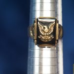 SMGP-0554 US Service ring in 10k gold