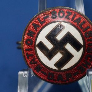 Early Pre RZM unmarked NSDAP Member badge