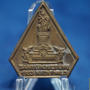 Saarkundgebung 1933 Niederwald tinnie