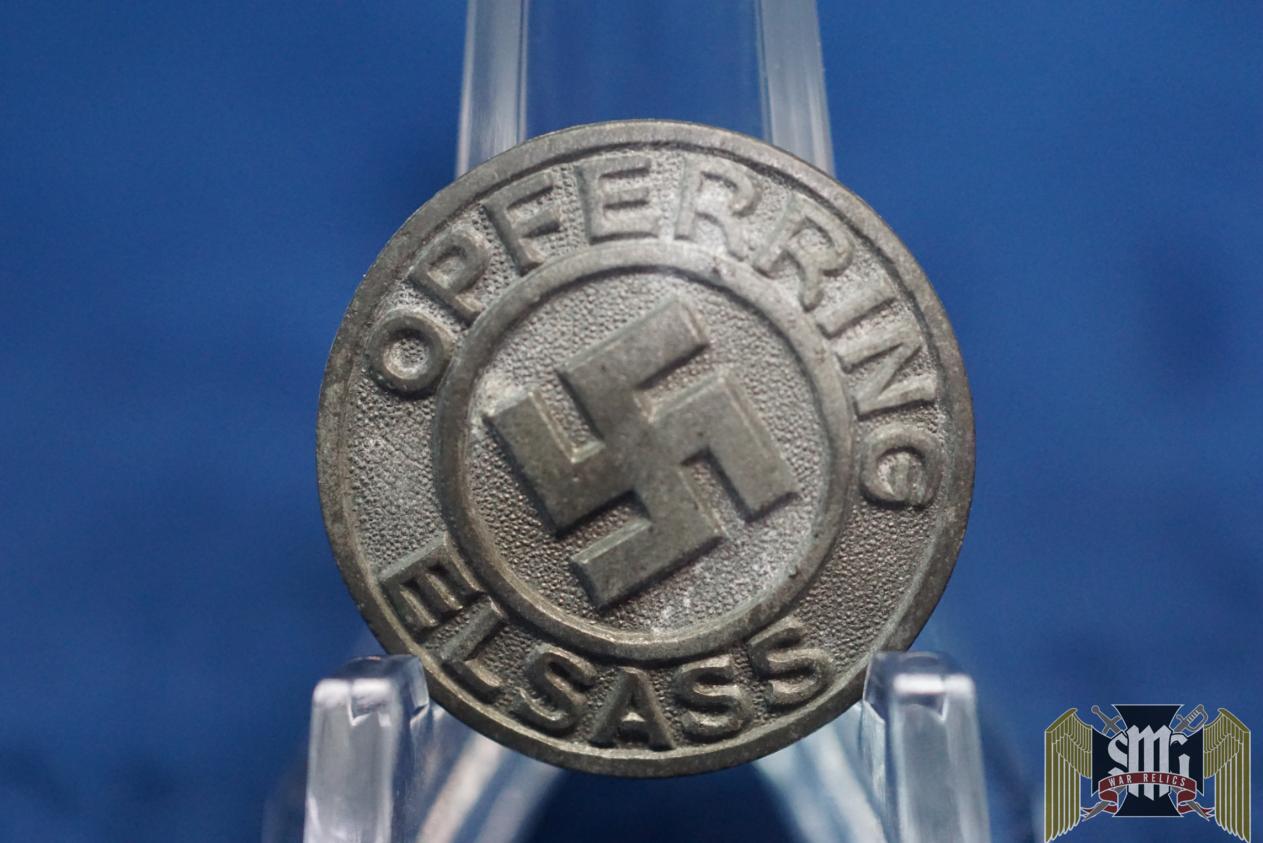 Alsace Circle of Sacrifice Party “Opferring Elsass” Membership Badge