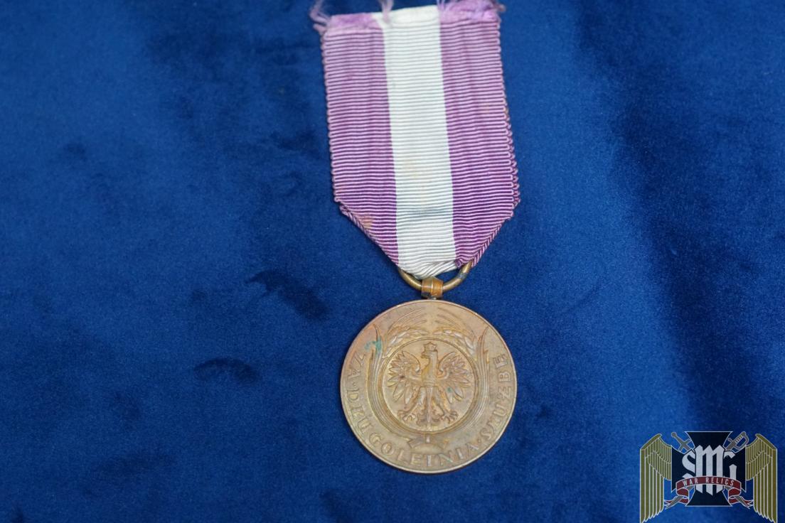 Polish long service medal 10 years