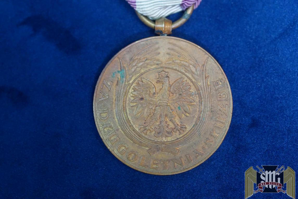 Polish long service medal 10 years