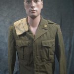 US Ike Jacket W/ Two over seas caps