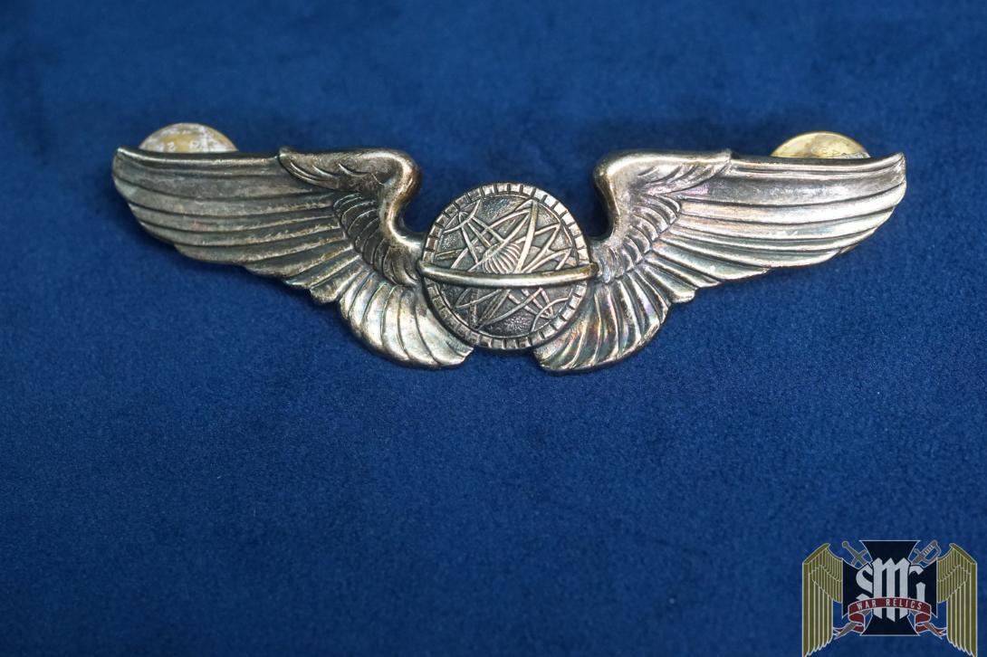 WW2 Navigator wings Clutch back