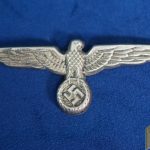 Early nickel Heer Visor Eagle