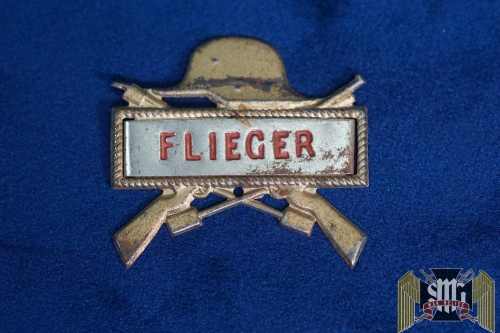Veteran Flieger badge Missing pin