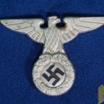 Nickel NSDAP early style cap eagle missing pin