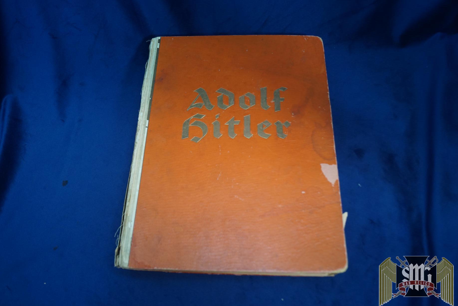 Adolf Hitler Cigarette book Damaged