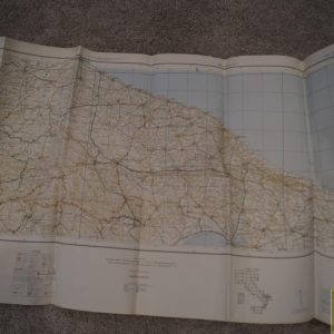 Map of Italy Sheet 20 From Charles R. Mayes B-24 Navigator