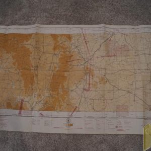 Map of Trinadad (Colorado) From Charles R. Mayes B-24 Navigator