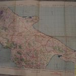 Map of Napoli From Charles R. Mayes B-24 Navigator