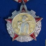 N. Korea Miner Medal