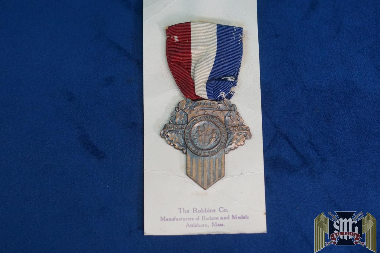 WW1 North Carolina State Service Medal
