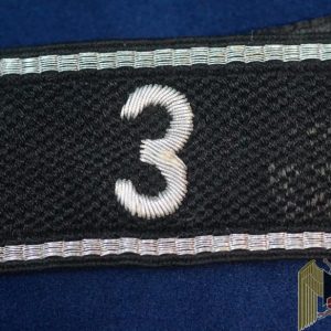 Allgemeine SS 3rd Foot Regiment Officer's Cuff title