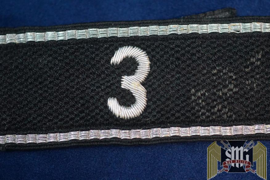 Allgemeine SS 3rd Foot Regiment Officer's Cuff title