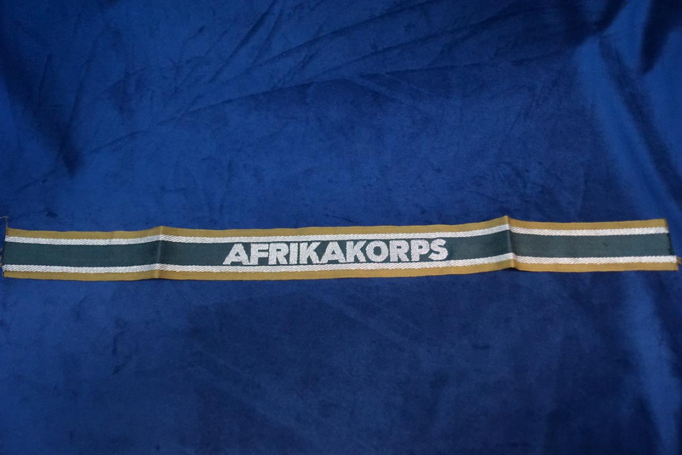 Afrika Korps Cuff title