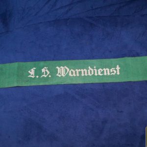 Luftschutz Air Raid Warning Cuff Title