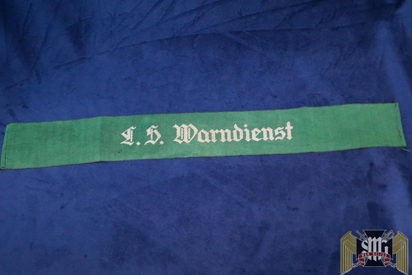 Luftschutz Air Raid Warning Cuff Title