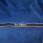 Waffen-SS regiment ‘Der Führer’ officer BeVo flatwire cufftitle