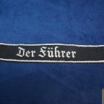 Waffen-SS regiment ‘Der Führer’ officer BeVo flatwire cufftitle