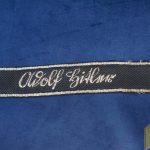 Leibstandarte SS Adolf Hitler ‘BeVo’ flatwire officer cufftitle