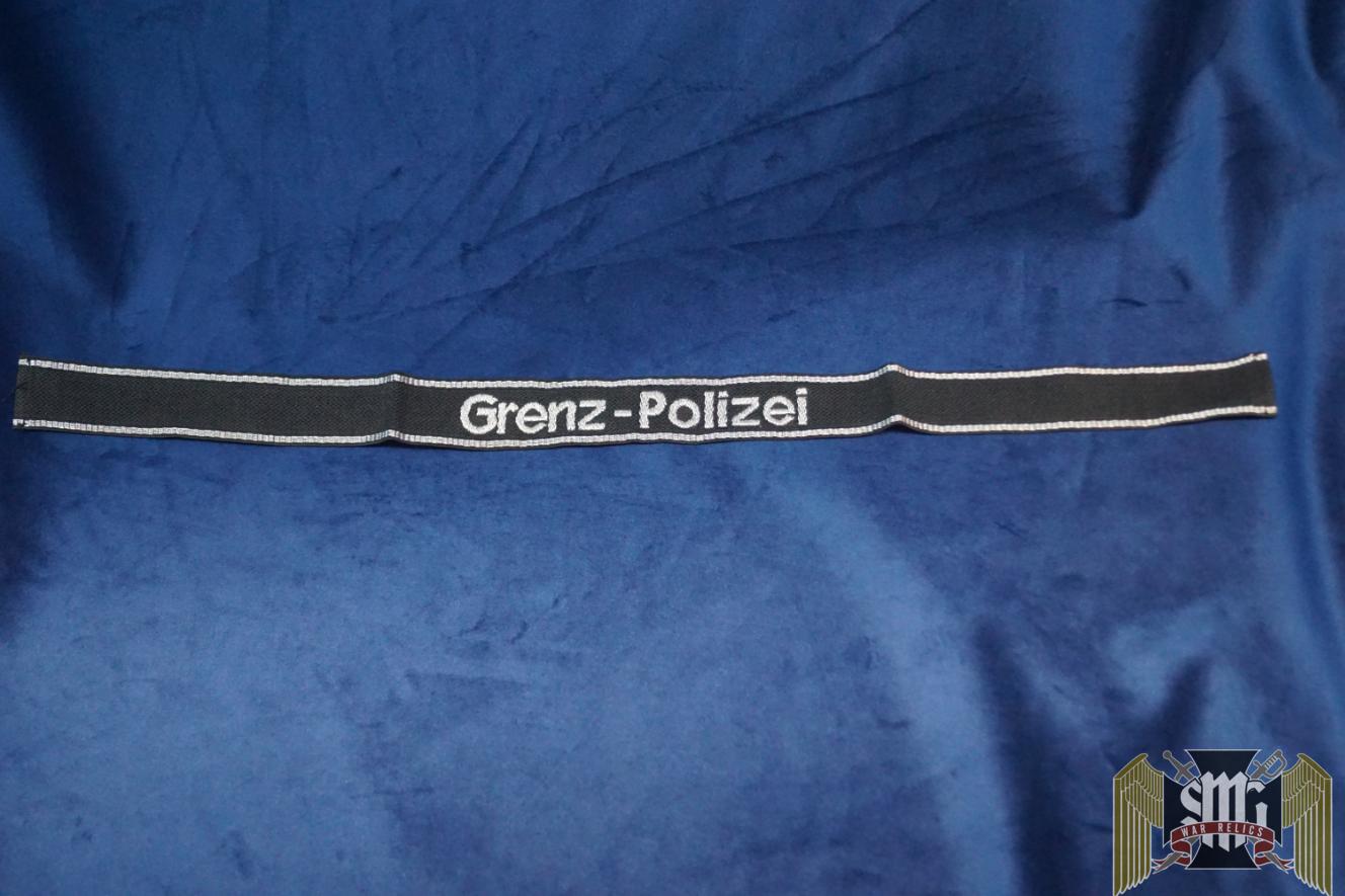 SS/SD Cuff Title “Grenz-Polizei”