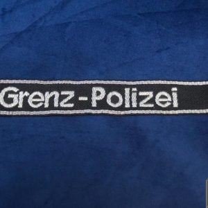 SS/SD Cuff Title “Grenz-Polizei”