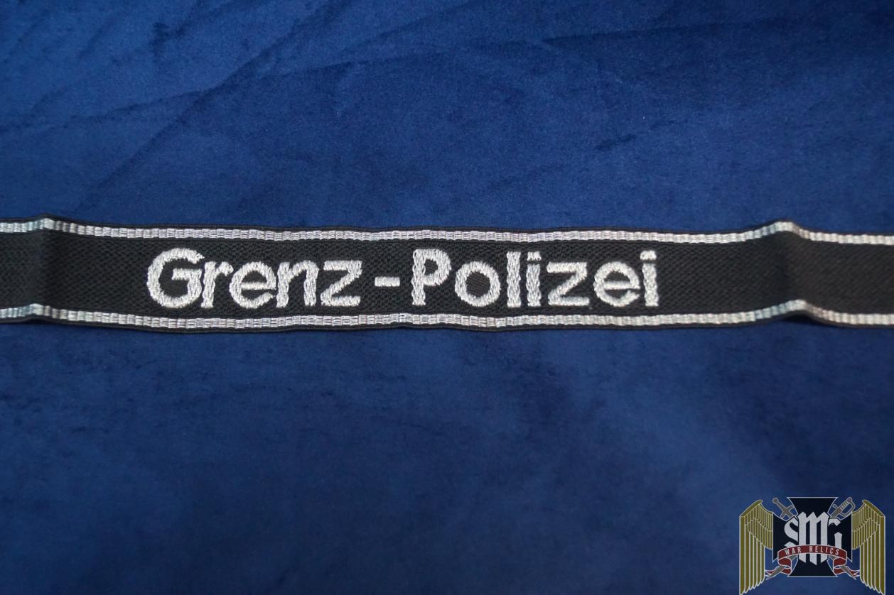 SS/SD Cuff Title “Grenz-Polizei”