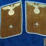 ArbeitsLeiter NSDAP Collar tabs Orts Level RZM tagged